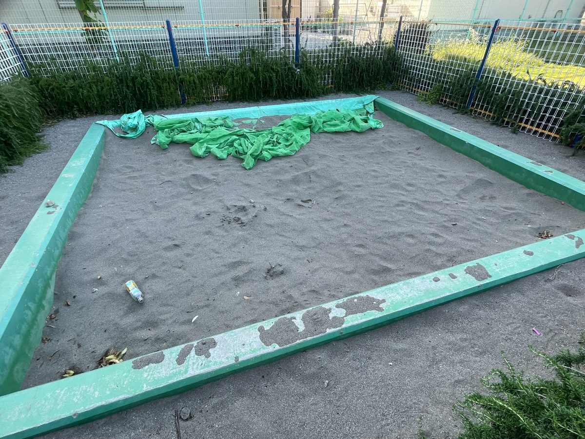 中町公園の砂場